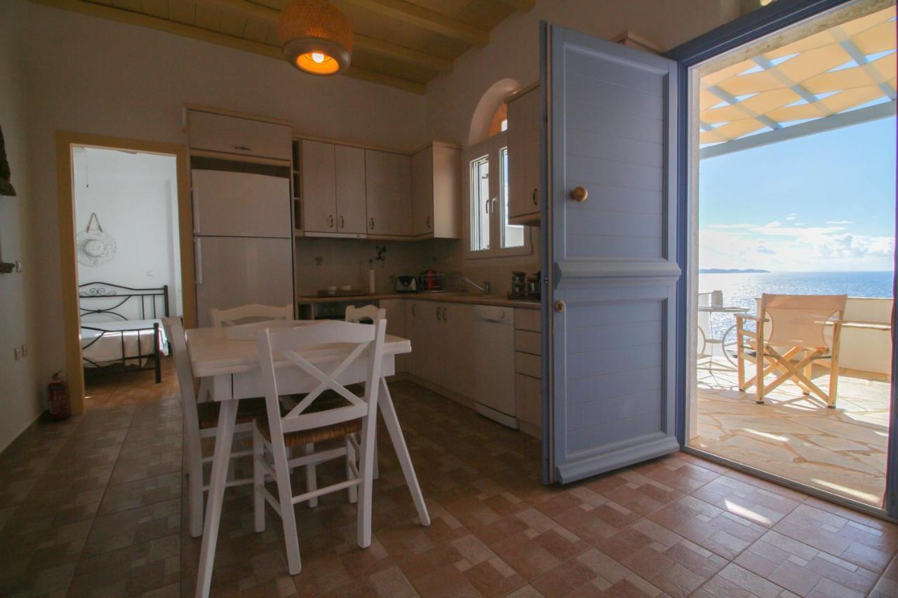 Iliopetra Residence Agios Romanos Exterior foto